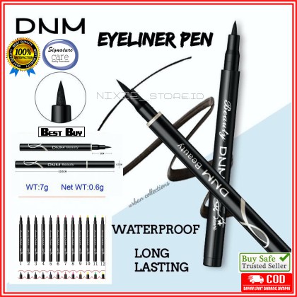 Eyeliner DNM Waterproof Pen anti Air dan Keringat Premium Original