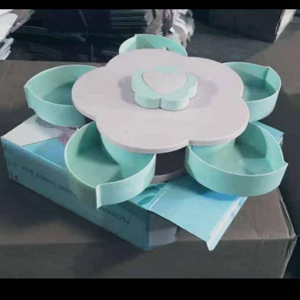 Toples putar/Toples putar bunga/Toples kue/Toples kue lebaran/Toples kue putar