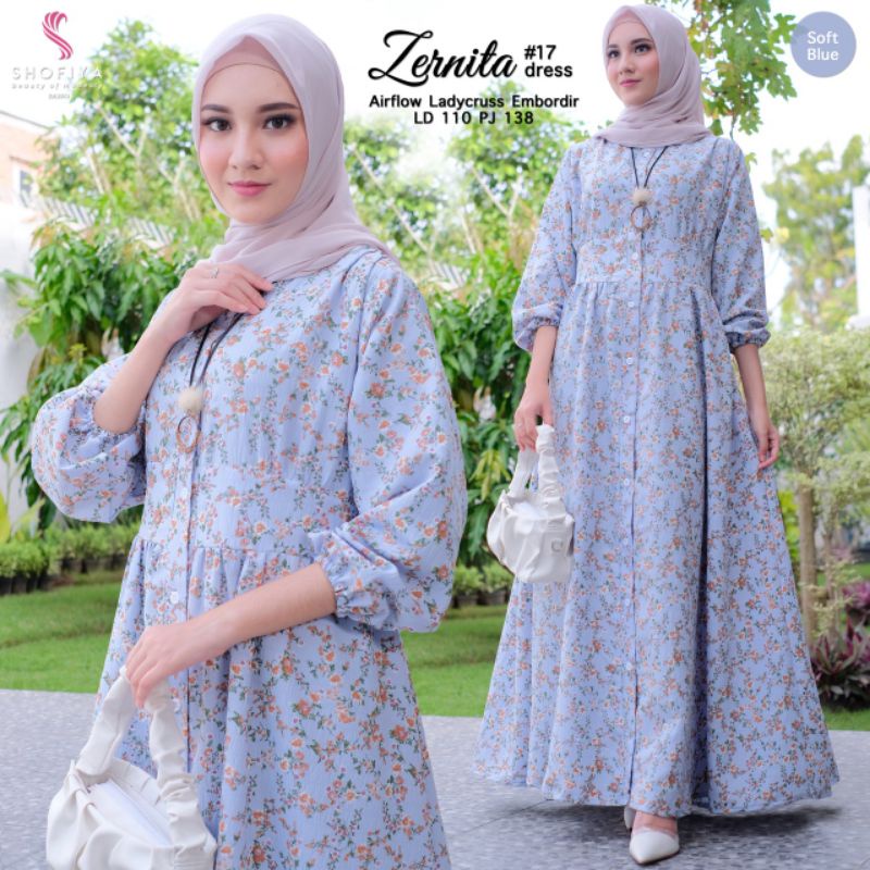 Zernita Dress Wanita
