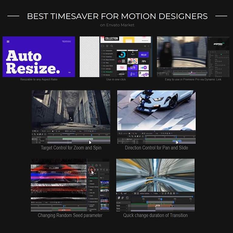 [LIMITED EDITION] 1450 Graphics Pack Premiere After Effect Windows Mac