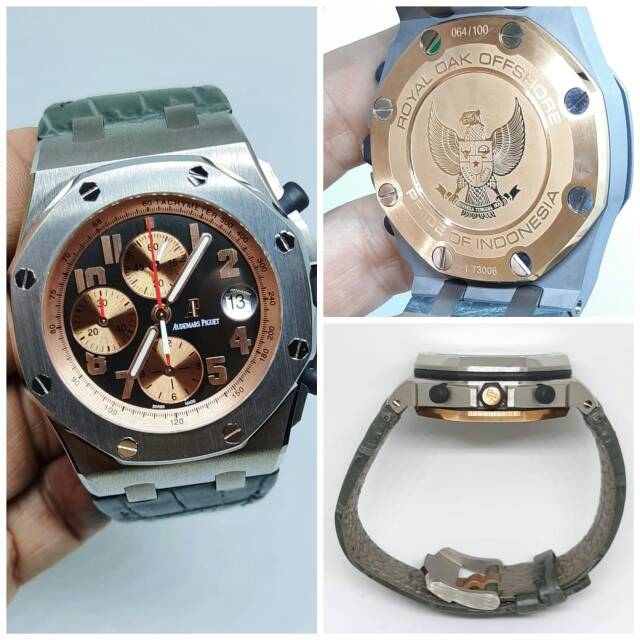 JAM TANGAN PRIA AP GARUDA CRONO AKTIF AUTOMATIC SWISS SUPER PREMIUM