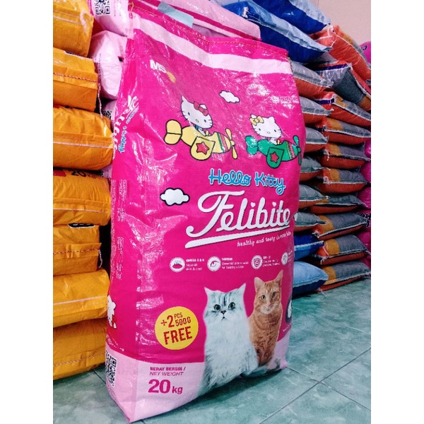 Grab Gojek Makanan Kucing Felibite Donut 20kg / Felibite Kibel Donat