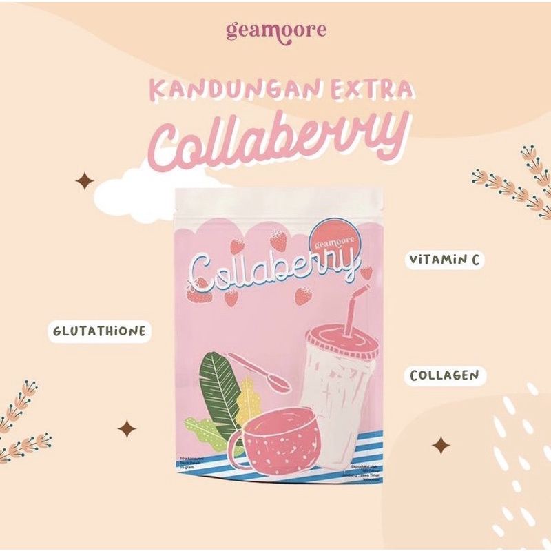 Geamoore Collagen Collaberry &amp; Collachoco 55Gr