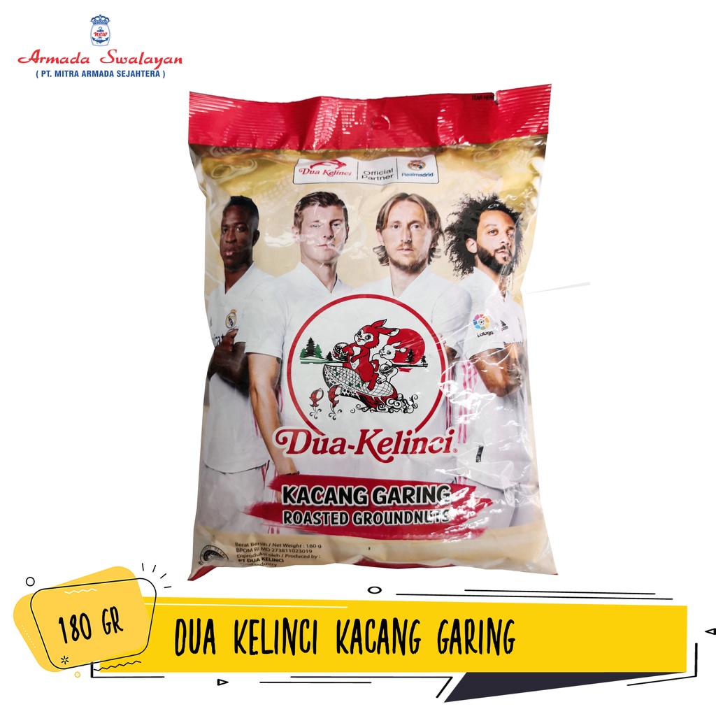 

Dua Kelinci Kacang Garing 75g | 180g