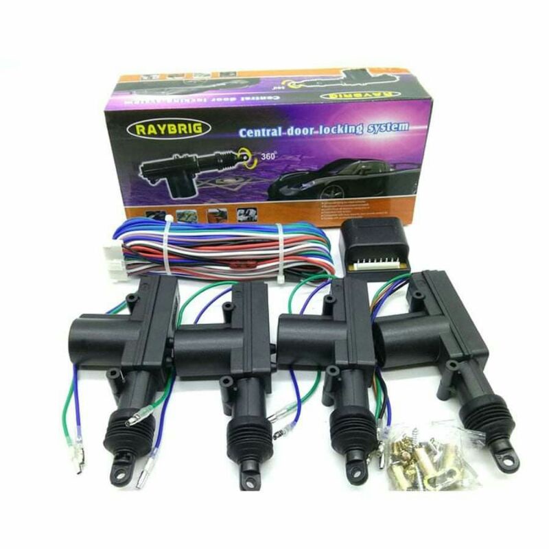 Central Lock Mobil Komplit Universal / Modul Central Lock Mobil Lengkap