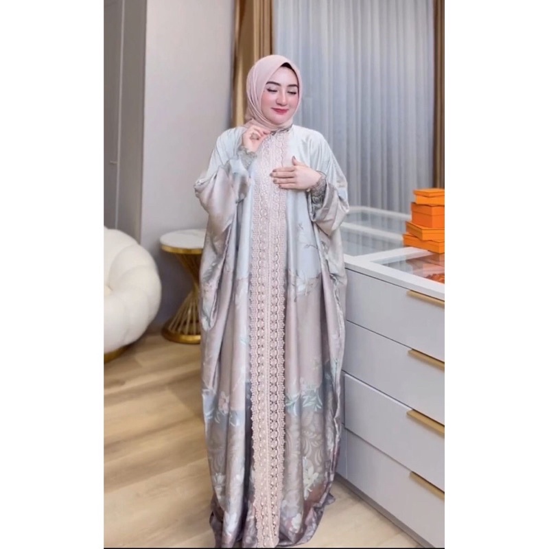 KAFTAN SILK TERBARU BY SHELLASAUKIA ORIGINAL