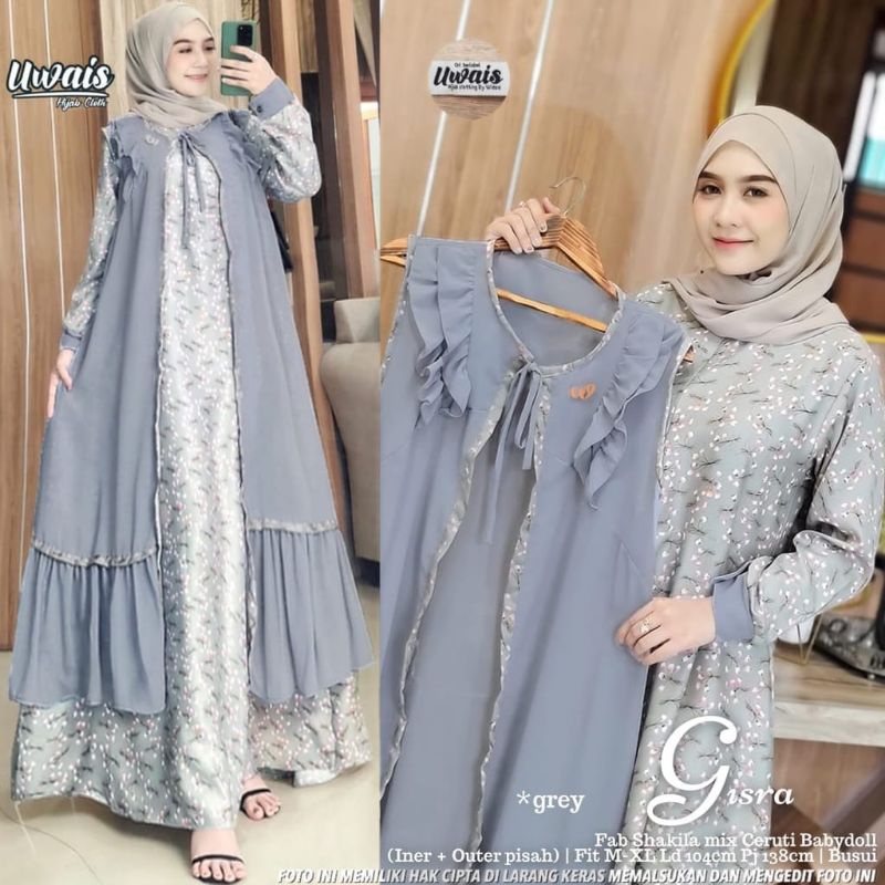 GISRA/VERLIN/KAMIA/BIRASYA MAXY BY UWAIS ORIGINAL