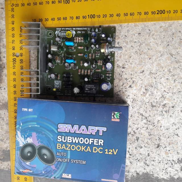 kit audio subwoofer smart type 677 kit aktif subwoofer ampli amplifier rakitan sound system audio