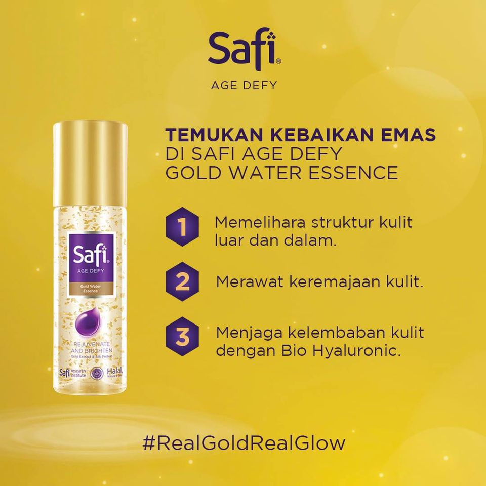 SAFI AGE DEFY GOLD WATER ESSENCE