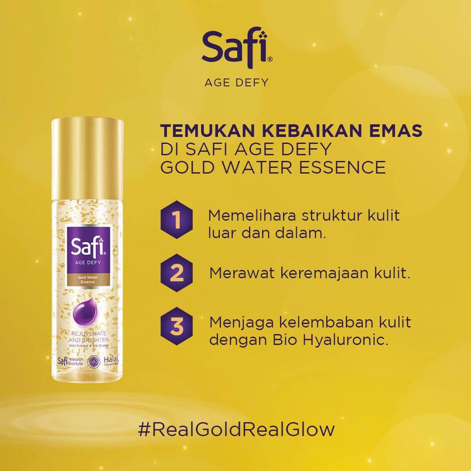 SAFI AGE DEFY GOLD WATER ESSENCE