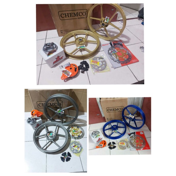 VELG BRT CHEMCO 160/185-17 PNP NINJA,RX KING,VIXION,GL,TIGER,CB,VERSA,THUNDER,DLL