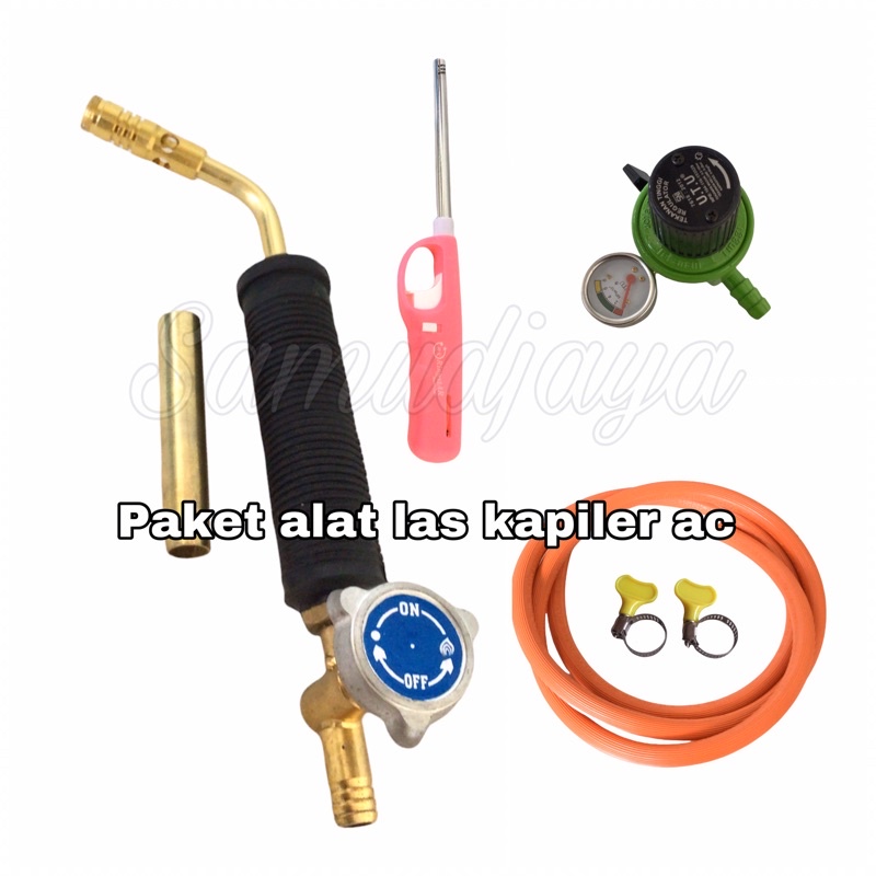 alat las kapiler ac paket -kompor las kapiler paket-alat lasak lpg