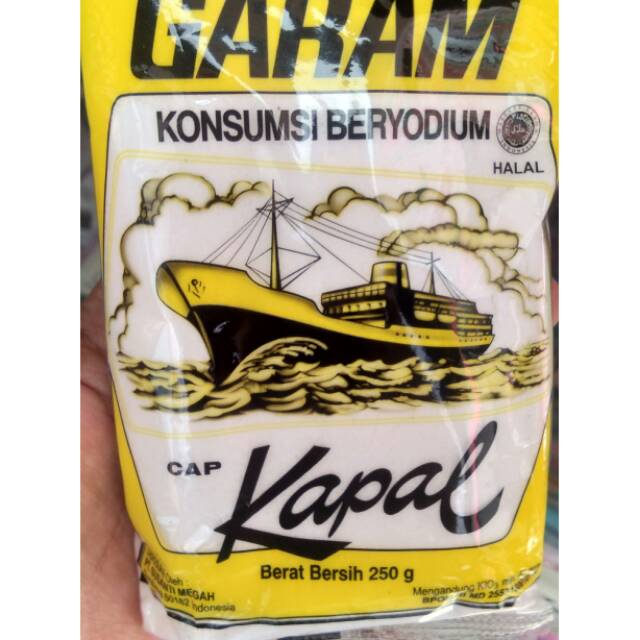 

Garam beryodium cap kapal