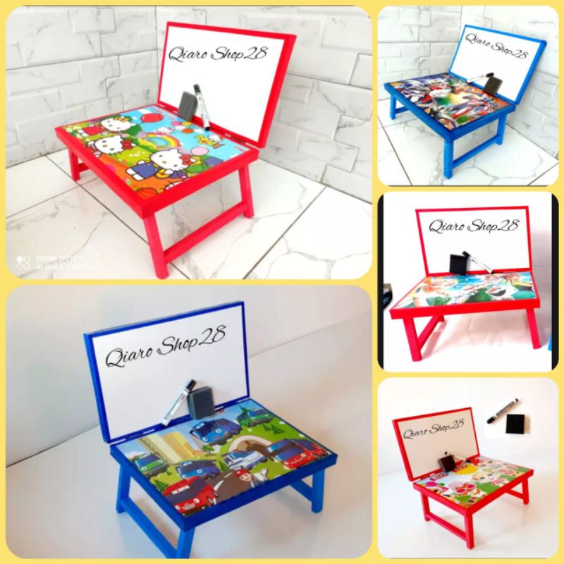 meja belajar/meja belajar lipat/meja belajar lipat anak