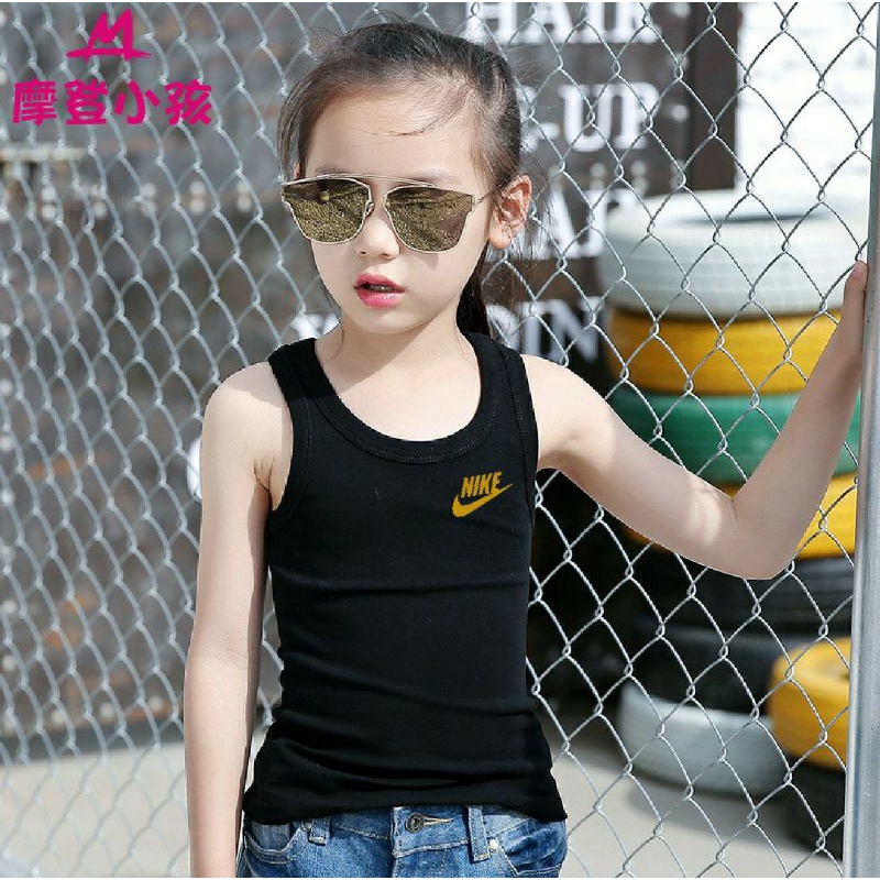 Singlet Anak NIK3 GOLD Baju Singlet Anak Usia 2-10th Kaos Dalam Anak Unisex Cotton Combed