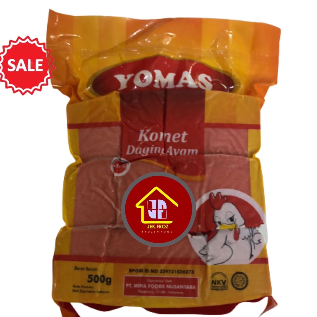 

kornet yomas daging ayam isi24 500gr