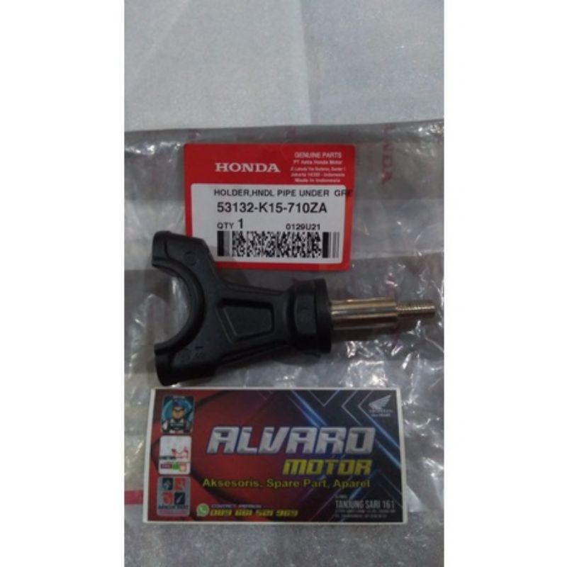 53132k15710za raiser bawah stang stir new cb 150r k15p thn 2021 original