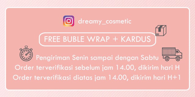 Toko Online dreamy cosmetic Shopee Indonesia