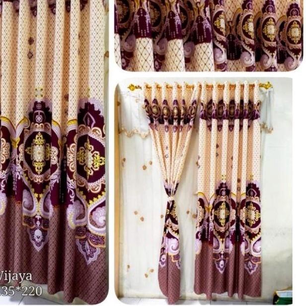 ☚ gorden smokring 12 ring murah berkualitas/gorden smokring 12 ring 135x220 ➳