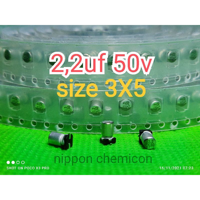 Solid kapasitor capasitor elko elco SMD 2,2uf 50v 2.2uf 50v