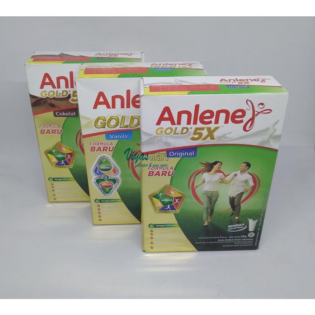 

Anlene Gold susu bubuk usia 50+ 250gr