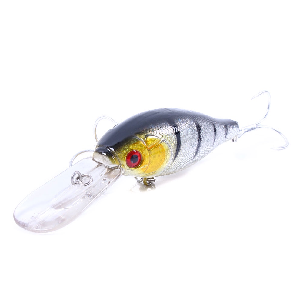 Hengjia 1Pcs Umpan Fishing Lure Bait Wobbler 10.5CM 16.4G Minnow Artificial Lures Crankbait Bass Pike Trolling Tackle