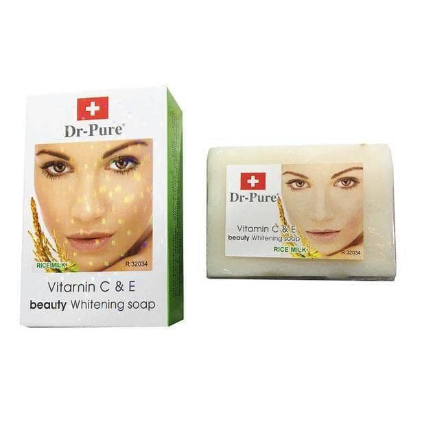 sabun beras whitening soap dr pure promo asli