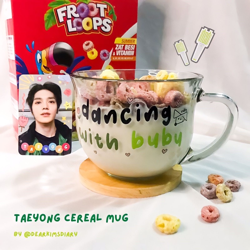 KPOP CEREAL MUG NCT VER