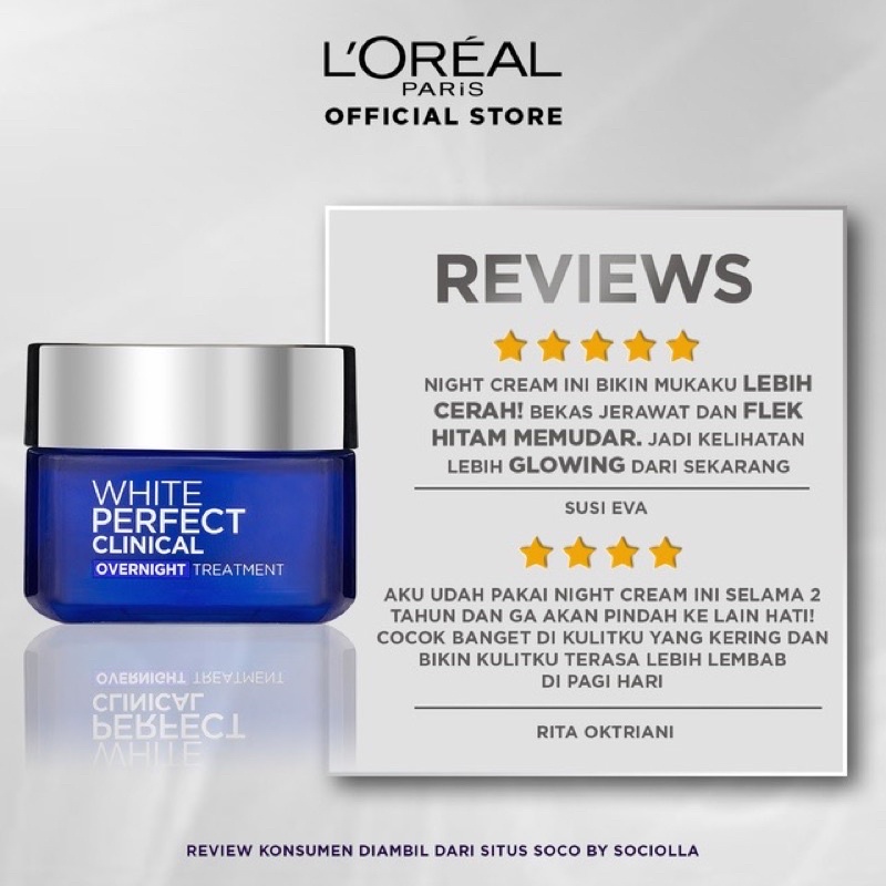 L'OREAL AURA PERFECT CLINICAL OVERNIGHT TREATMENT