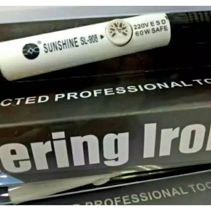 Solder 60 watt / Soldering Station Pengatur Suhu / Alat Solder hp Temperature Control Sunshine