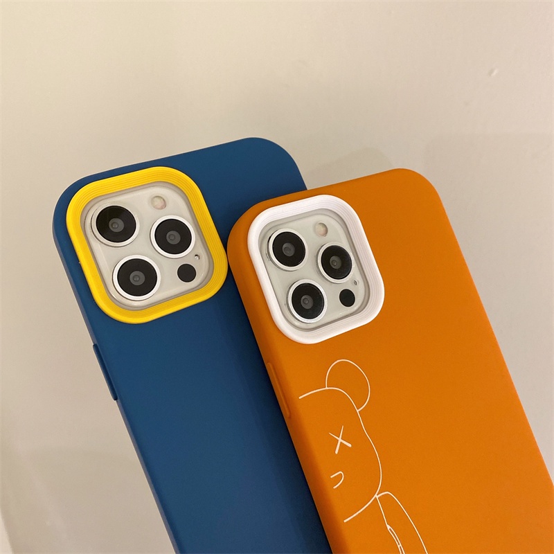 3in1 Casing iphone 11 12 13 pro max Xs max XR 7 8 plus se2020 Motif Beruang