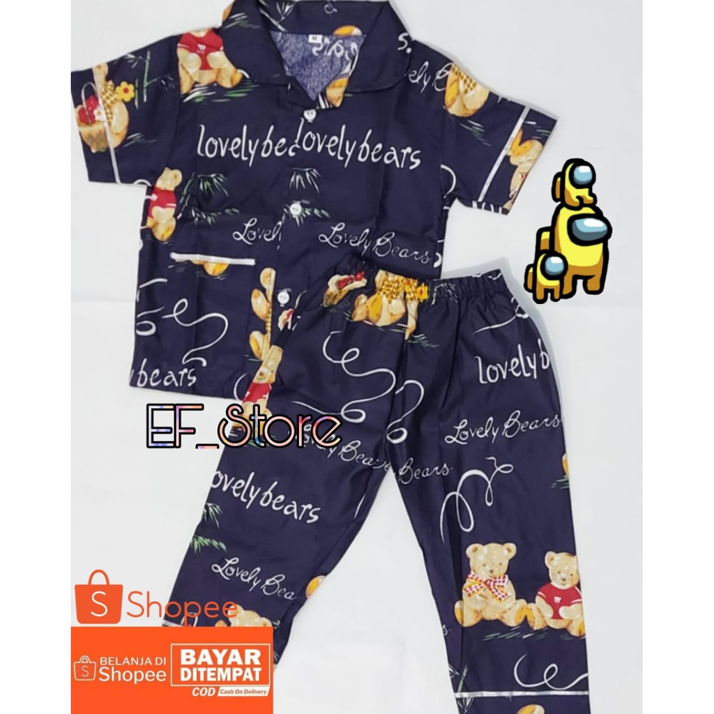 PIYAMA ANAK TERLARIS DAN TERMURAH MOTIF KARAKTER
