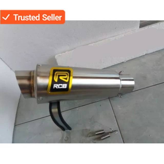 KNALPOT RCB RACING SILENCER SAJA RCB MURAH