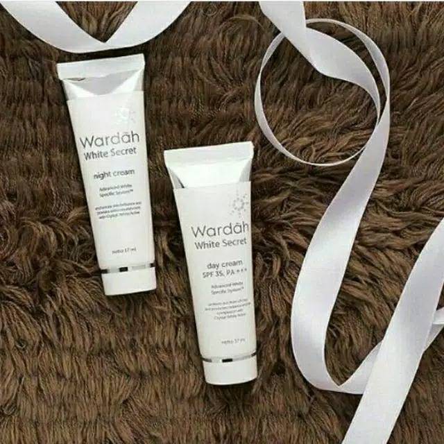 WARDAH White Secret Day &amp; Night Cream SPF35 17ml COD