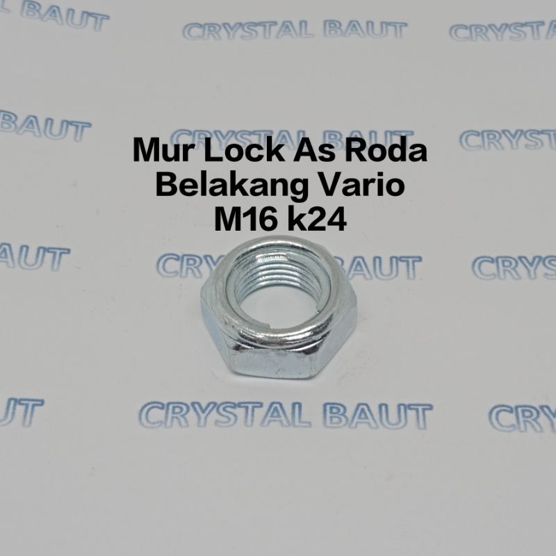 Mur As Roda Belakang Vario M16 K24 Mur lock as roda vario beat scopy  dan motor sejenisnya