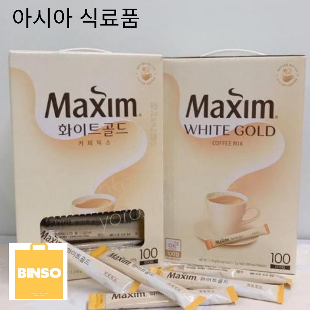 Kopi Maxim Korea/MAXIM WHITE GOLD COFFEE MIX