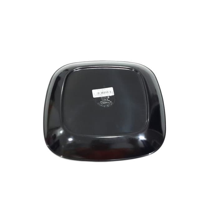 Piring Melamin Kotak P87A3 Ungu Tosca Hitam 8 inc Golden Dragon