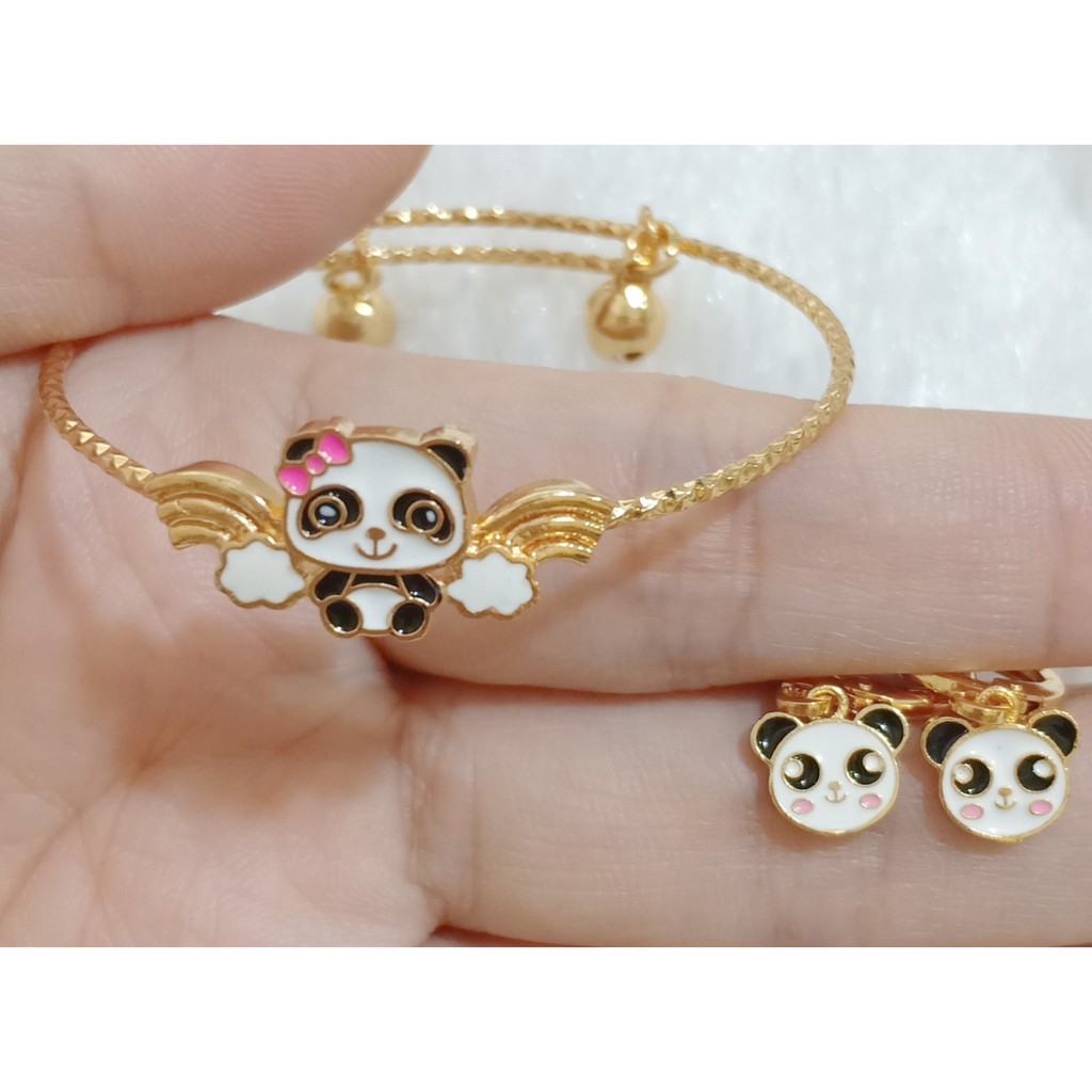 PROMO, SET PERHIASAN ANAK GELANG DAN ANTING