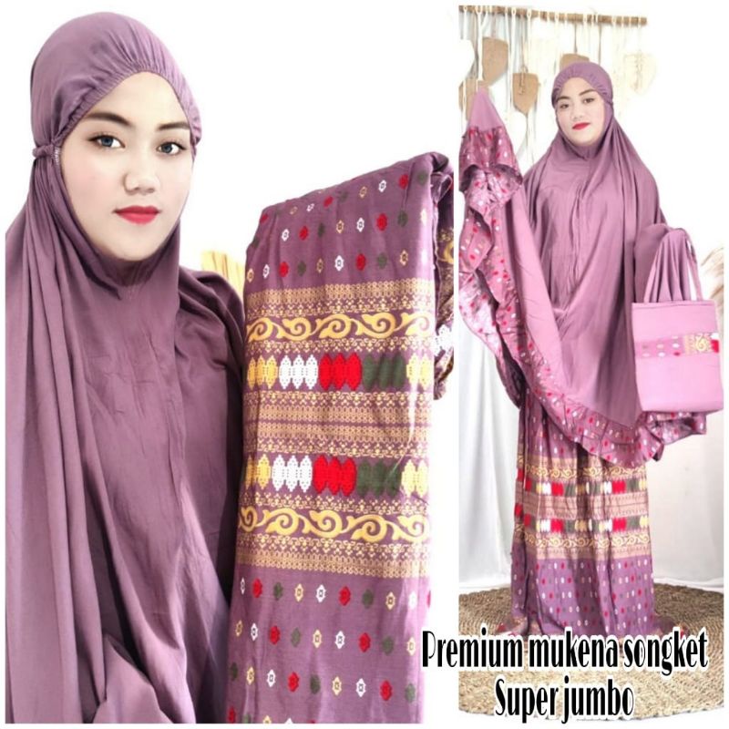 Mukena Songket Bali Premium