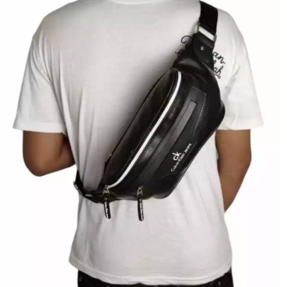 TAS SELEMPANG PRIA/TAS SELEMPANG TERBARU KULIT SINTETIS