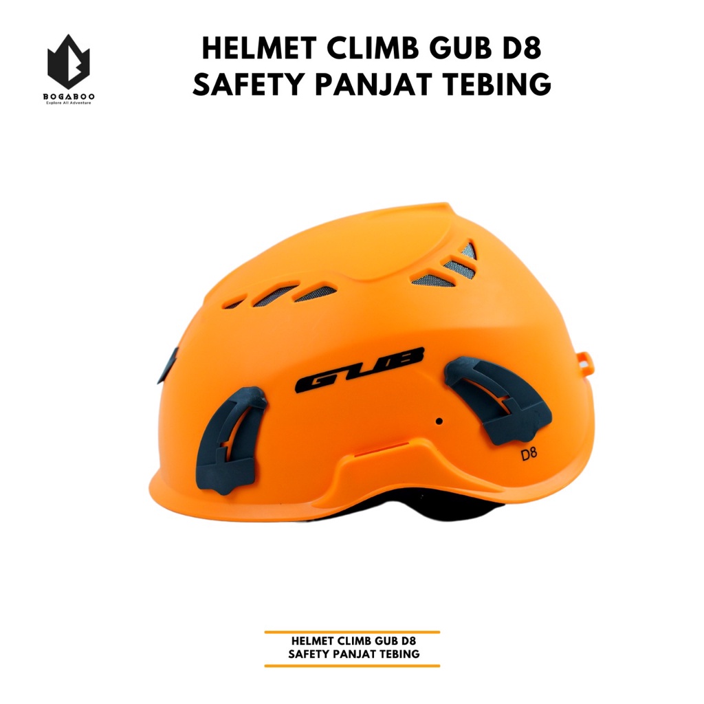 BISA COD Helmet Climbing GUB D8 Helm Safety Panjat Climbing Proyek Sar Rescue Mountaineering Outdoor