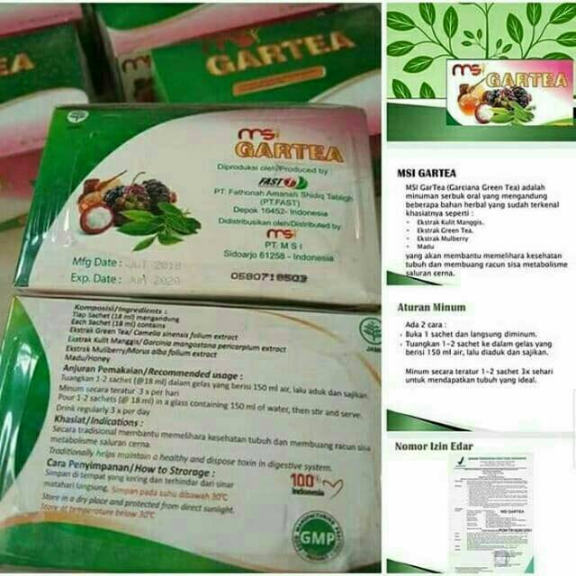 MSI GARTEA ORIGINAL FREE ID MEMBER
Harga PerBox