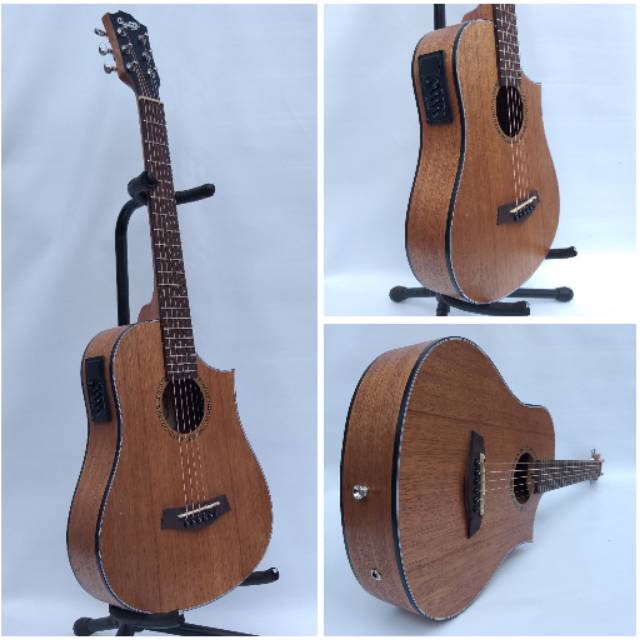 Gitar Akustik Elektrik Mini 3/4 Cowboy Seri JW-120NS Original