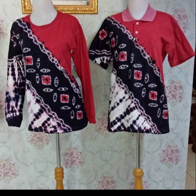 Kaos dan tunik sasirangan