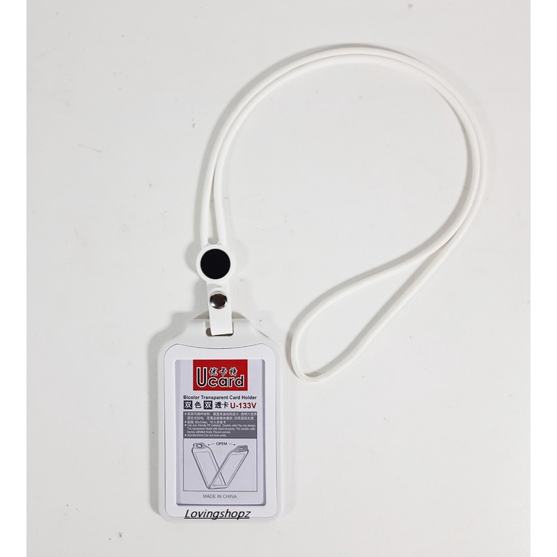 

HJK Id Card Karet Kancing Warna Dengan Tali Silicone