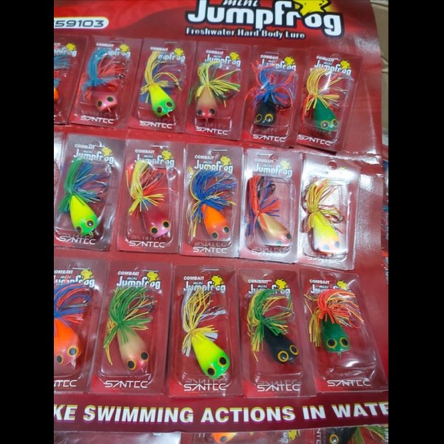 umpan lure kodok jump frog santec kodok kayu
