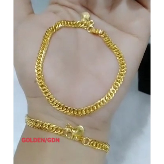 Golden. gelang rantai golden 24k. XupingSumbayak