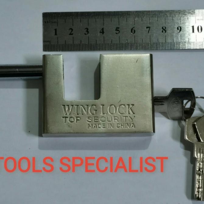 Wow Gembok Pagar Anti Maling 70Mili Gembok Panzer Bagus