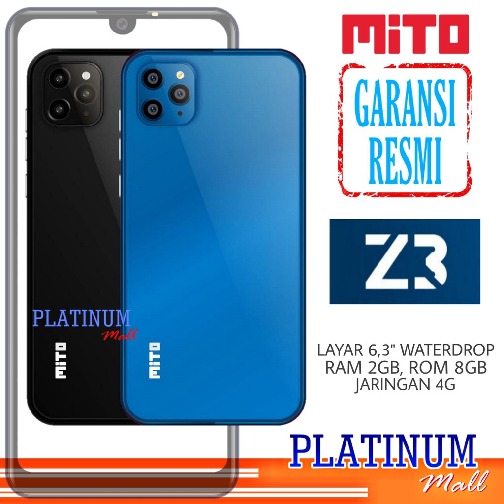 Hp Mito Z3 Ram 2gb Rom 8gb Hp Android Mito Smart Phone 4g Smartphone Hp Android Murah Shopee Indonesia