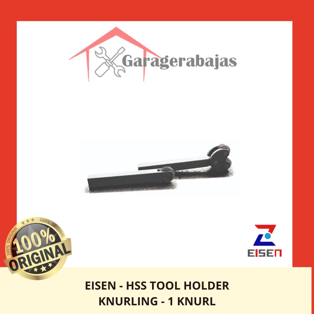 EISEN / HSS Knurling Tool Holder (1 knurl) / (1roda) EISEN